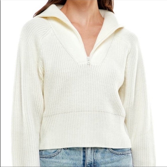 WAYF Nelle Half Zip Pullover - Picture 10 of 16